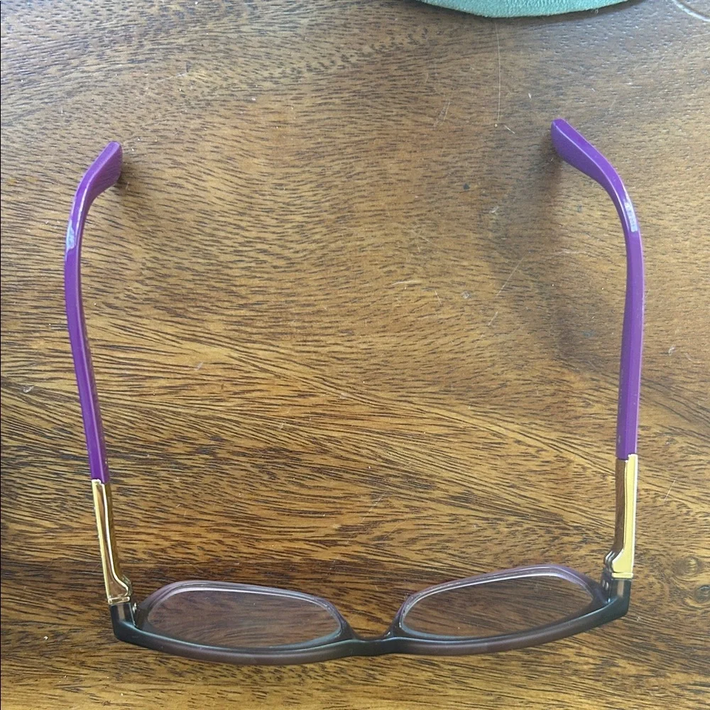 Jimmy Choo Brown Gradient Rectangle reading Glasses  !!